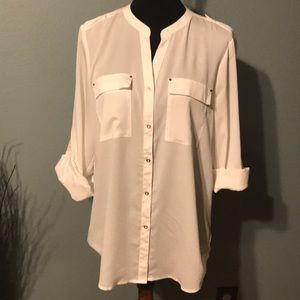 Long sleeve button down shirt